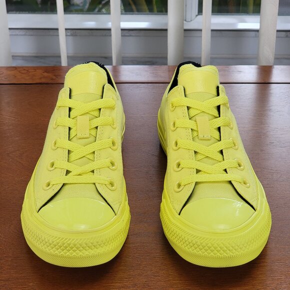 Converse X OPI CTAS Ox Canvas 165660C Zinc Yellow  Size 7NWB - Picture 3 of 10